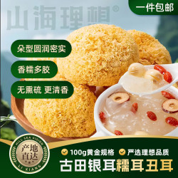 山海理想 丑耳 100g 古田银耳糯耳 桂圆红枣莲子羹干货