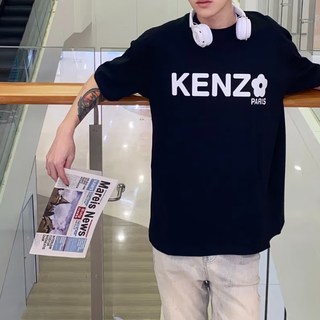 KENZO 凯卓 男士纯棉透气圆领短袖T恤