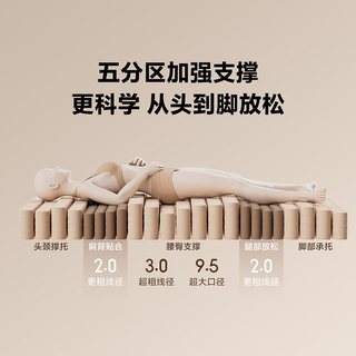 8H 心意Pro款床垫 软硬适中 150*200cm
