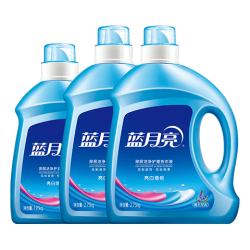 蓝月亮 亮白洗衣液 2.75kg*2瓶+1.95kg*1瓶 薰衣草香
