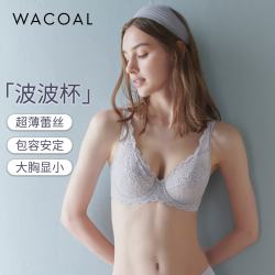 华歌尔 超薄蕾丝 全罩杯女士文胸 WB8520