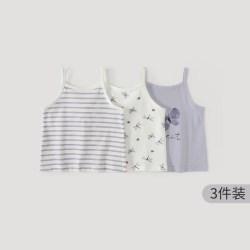 巴厘小猪 女童吊带背心（3件）