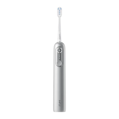 INFLY T20pro-Y 声波扫振一体 银色 电动牙刷