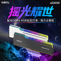 金邦 DDR5 6000MHz RGB灯条 48GB(24G*2) C28 黑色 台式机内存