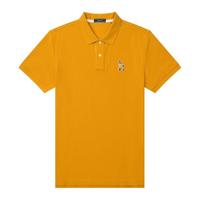 HAZZYS 哈吉斯 翻领纯色 男士POLO衫