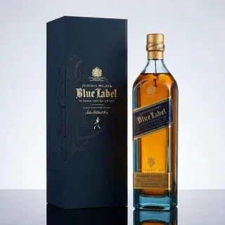 今日必买：尊尼获加 蓝牌苏格兰威士忌200ml*1瓶礼盒
