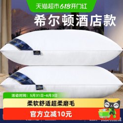 俞兆林 La Chapelle 拉夏贝尔 星级酒店枕头 48*74cm 羽丝绒