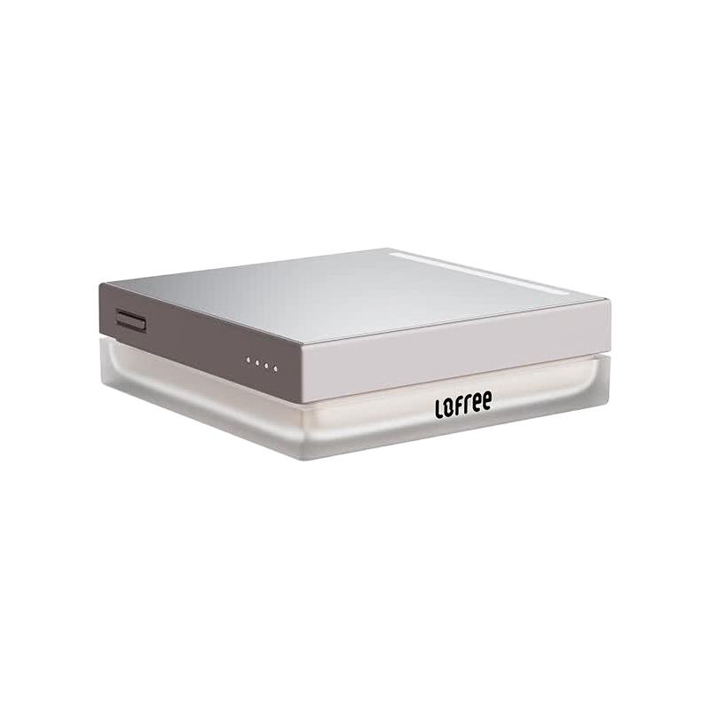 洛斐 HE114 磁吸快充 镜光粉饼色 5000mAh 移动电源