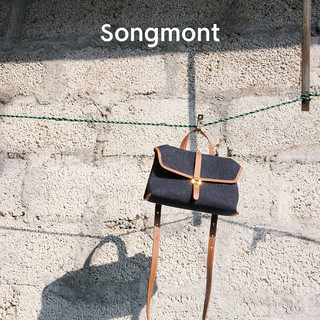 Songmont 山下有松 山行随游mini小挎包 烟墨黑
