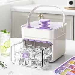 卫墨墨 50格双层按压冰块冰格模具