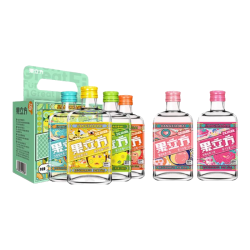江小白 果立方果汁酒168mL 6瓶 （6口味）