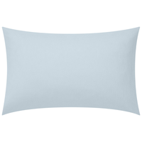 MUJI/無印良品 凉柔枕套 蓝色 48×74cm