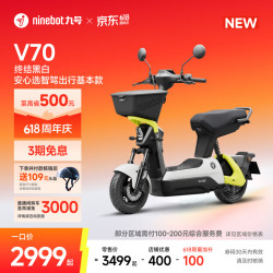 九号 长续航 电动轻便摩托车