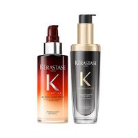 KÉRASTASE/卡诗 护发晚安蜜夜间精华黑钻护发精油套装
