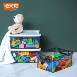禧天龙 夯实收纳盒 3个装  烟熏灰 23*17*10CM