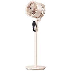 奥克斯 FX-L72DR-DC 直流变频纯铜电机 空气循环扇 杏色