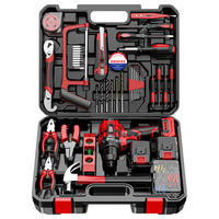 OULAIDE/欧莱德 21V无刷锂电钻 家用多功能手电钻 21V*1+充电器*1+电池*2+工具箱*1