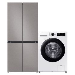 三星 501L十字门冰箱+10kg洗衣机全自动家用