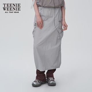 TEENIE WEENIE 工装半身裙 浅灰色 S
