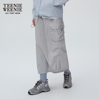 TEENIE WEENIE 工装半身裙 浅灰色 S