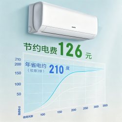AUFIT 空调奥克斯出品大1/1.5p挂机新一级能效变频冷暖家用