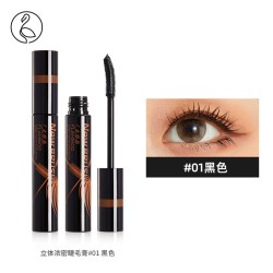 火烈鸟 魔梳立体睫毛膏防水持久不晕染浓密卷翘根根分明