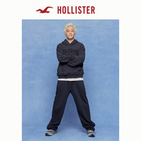 HOLLISTER 霍利斯特美式经典LOGO毛圈布连帽卫衣