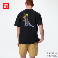 优衣库 UT NY POP ART印花T恤 黑色 XL