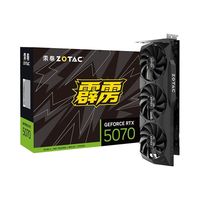 百亿补贴：索泰 RTX5070 12G霹雳版 OC HB电竞游戏台式电脑独立显卡