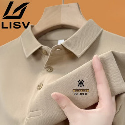 Y1POLO短 卡其 L 男士POLO衫