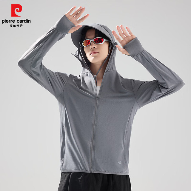 皮尔·卡丹 男女款户外防紫外线皮肤衣