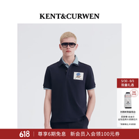 KENT&CURWEN 玫瑰系列 男士刺绣POLO衫