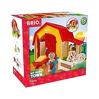 BRIO 玩具 我的家乡农场游戏套装 30398 角色扮演游