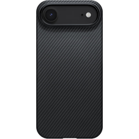 PITAKA iPhone Air MagSafe磁吸凯夫拉碳纤维纹超薄保护套 黑灰
