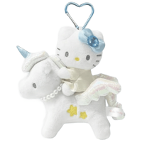 Sanrio/三丽鸥 Hello Kitty 独角兽飞马毛绒挂件 10cm