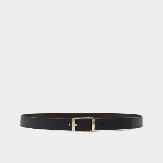 BALLY 徽标雕刻带扣 男士皮带