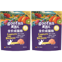 顽皮 果饭儿冻干双拼粮 鸡肉三文鱼味 1kg 猫粮