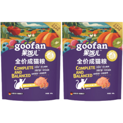 顽皮 果饭儿冻干双拼粮 鸡肉三文鱼味 1kg 猫粮