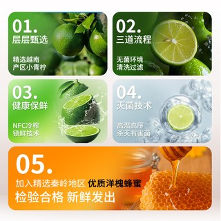 九蜂堂 青柠洋槐蜂蜜液