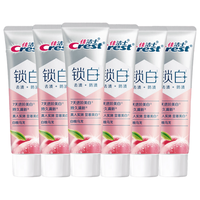 佳洁士 香氛锁白牙膏 新锁白白桃味 40g*6