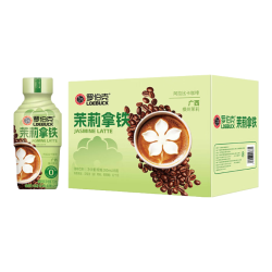 罗伯克 轻上生椰  茉莉拿铁360ml*6瓶
