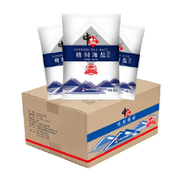 中盐 无碘海盐 400g*50包