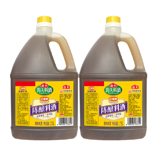 海天 HADAY 海天 陈酿料酒 3500ml 1.75L*2瓶