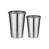 CLITON 304不锈钢 啤酒杯 350ml