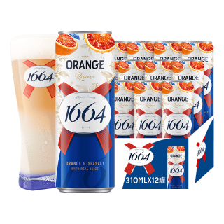 1664凯旋 1664 凯旋 血橙海盐风味啤酒 310mL*12罐