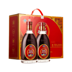 椰岛 十全养生酒33度500ml1*2瓶礼盒装送礼送长辈 节日送礼