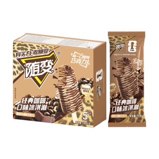 蒙牛 随变经典咖啡口味雪糕冰淇淋75gx5支