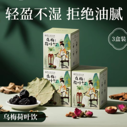 浙江省中医2.0乌梅汤祛湿荷叶饮10袋*3盒