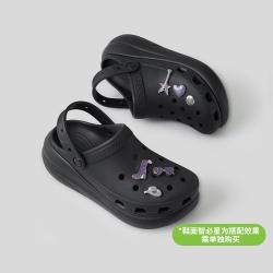 crocs 檀健次同款 男女泡芙洞洞鞋 沙滩鞋