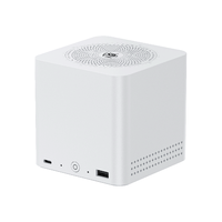 零刻 ME mini 6盘位固态迷你主机 N200 双2.5G软路由 12GB+64GB 珍珠白